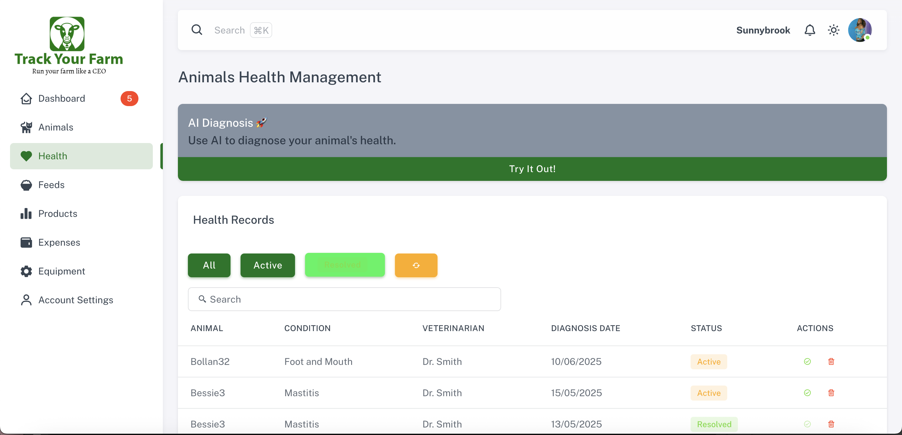 Health Monitoring